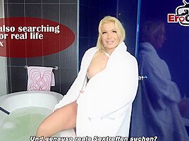 British MILF Makes A Hard MMF Threesome