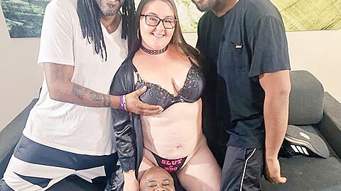 Gets Her 1st Bbc Gangbang – Mr Majic And Ashley Ace