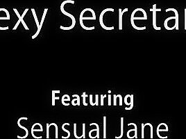 Sexy Secretary With Sensual Jane